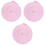 3 Hohe Elastizität Schuhband Pink DIY Zubehör Strap 4