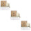 48Stk Wiederverwendbare Makeup Pads Bambus Bunt 8