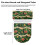 Toilettensitzbezug mit Weihnachtsglockenmuster, elastisch 8