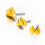 Lock Miter Router Bit Set 45 Degree Tungsten Carbide 3 pcs 5