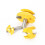Lock verstekfreesbitset 45 wolfraamcarbide 3-delig 8