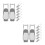 16Pcs Heavy Duty Iron Spring Buckle Locks for Sealed Containers Silver 5