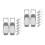 16Pcs Heavy Duty Iron Spring Buckle Locks for Sealed Containers Silver 6