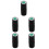 5Pcs Black Golf Ball Stamper Plastic Self-Inking for Golfers Marking 9