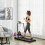 Foldable Walking Treadmill 1-8km/h LED Display 3