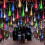 Φωτάκια LED 12" εξωτερικού χώρου με σχήμα παγοκρύσταλλου Meteor Shower, 10 σωλήνων/240 LED, 3