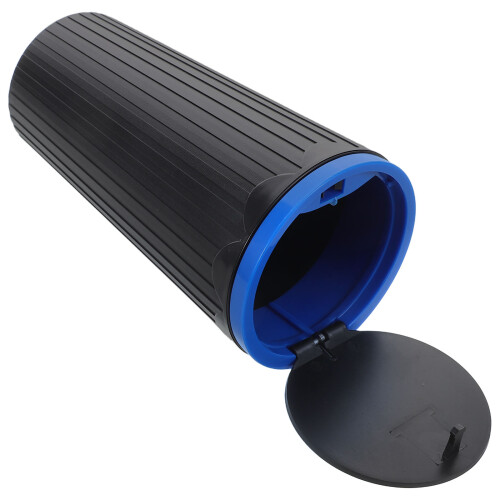 4Pcs Waterproof Blue Plastic Car Trash Can Multi Use Car Storage Bin 1