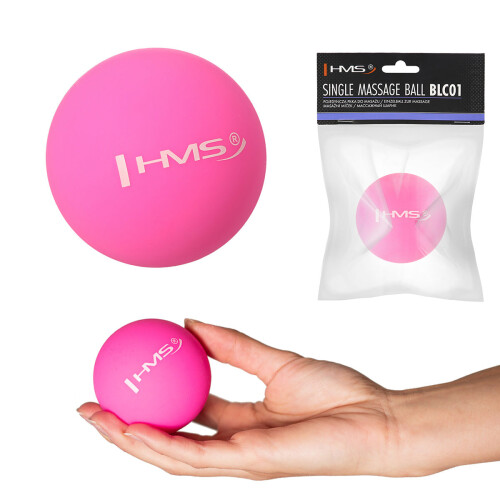 Pink Massage Ball, Single - Ideal for Muscle Relief 1