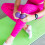 Violette dubbele massagebal - Verlicht spierspanning 5