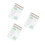 3Pcs Chic Multi Color Reusable Daily Planner Office Notepad 7