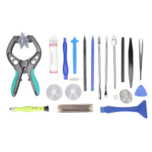Ergonomic Design Handle Anti Static Plastic Pry Bar LCD Screen Opener Suction Cup Plier Precision Phone Repair Tools Kit Compatible For iPhone iPad