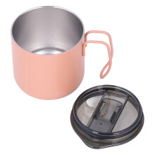 Cana de cafea izolată cu perete dublu, izolație în vid, control al temperaturii, oțel inoxidabil de calitate alimentară premium, conservare a
