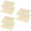6Pcs Unbleached Cheesecloth Bulk Kitchen Filter Cloths for Home Use 6