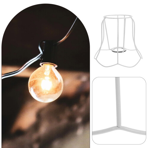 Lampshade Brackets White Office Desk Light Accessories 2