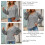 Γυναικείο oversized πουλόβερ με λεοπάρ μοτίβο σε χρωματικό μπλοκ, άνοιξη 2025, άνετο, 6