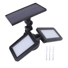 IP65Waterproof Solar-Powered Security Lights, 2835Lamp Beads Outdoor Flood Light with Motion Sensor for Enhanced Nighttime Visibility and Safety