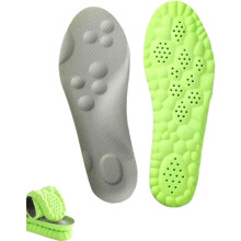 Semelles intérieures 4D Cloud pour hommes et femmes, soutien de la voûte plantaire orthopédique et amorti des chocs, avec un ajustement