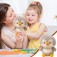 Peluche morbido e realistico, perfetto per tutte le età, aiuta a dormire e allevia l'ansia. Ideale per compleanni, festività e Natale.