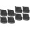 8 Pcs Ladder Foot Cover Component Protector Rubber 3