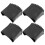 8 Pcs Ladder Foot Cover Component Protector Rubber 9