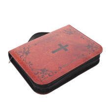 Transport Bible Cuir PU Marron Avec Anse