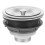 5Sets Durable Stainless Steel Sink Stopper Kitchen Drain Strainer 2