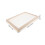 2Pcs Stackable Wooden Herb Drying Rack with Removable Mesh Trays Beige 3