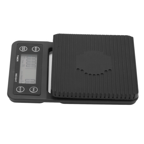 High Quality Construction Digital Kitchen Scale Anti Slip Timer Function LCD Display Multi Function Precision Measurement Slim Design Easy To Read 1