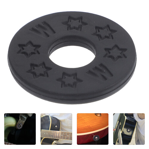 16Stk Strap Lock Gurtverschluss Silikon Für - & E-Gitarre 2