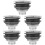 5Sets Durable Stainless Steel Sink Stopper Kitchen Drain Strainer 6