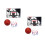 2Sets Hängender Kinder Basketballkorb Bunt Robust Indoor 6