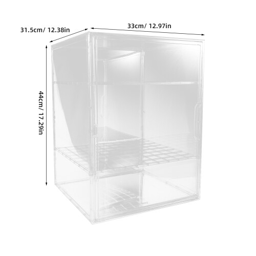 Acryl Backwaren Vitrine Mit Flexiblem 3-Stufigem Aufbau 1