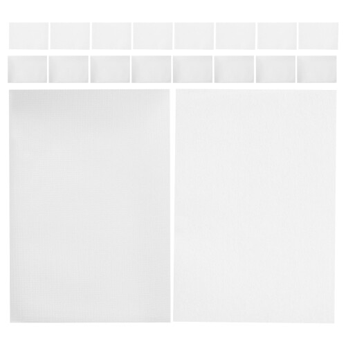 30Sets Durable White Water Soluble Embroidery Transfer Paper 1