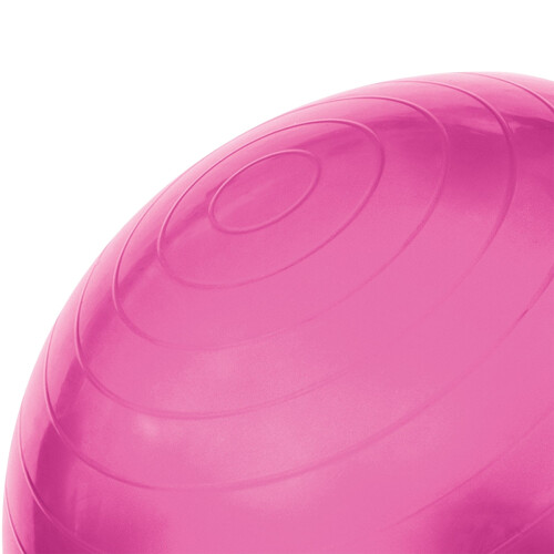55 cm růžový gymnastický míč - proti prasknutí, protiskluzový 2