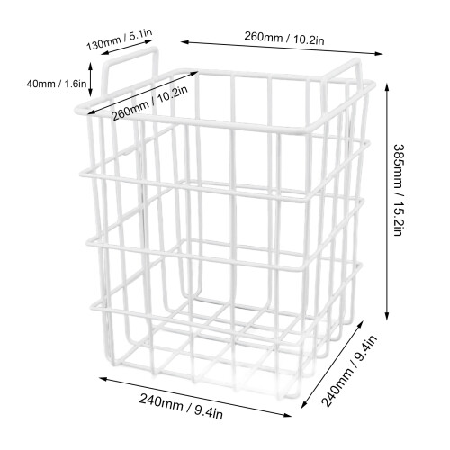High Capacity Steel Wire Baskets, Height 385mm 1