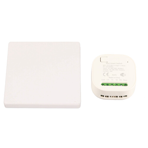 Module relais intelligent avec télécommande sans fil, Wi-Fi et ZigBee, double mode mains libres, compatible avec Alexa et Google Home, modes 1