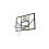 EXIT TOYS EXIT Galaxy Basketball Backboard with Dunk Hoop and Net 1
