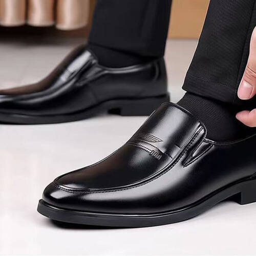 Ανδρικά Loafers Slip-on, Δερμάτινα Παπούτσια για Άνδρες, Χειροποίητα Επίσημα Loafers Penny 1