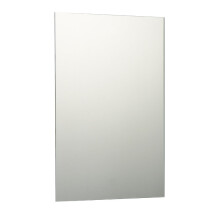 45 x 30cm Plain Rectangle Frameless Glass Mirror, No Fittings Included