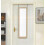 129 x 37.5cm Overdoor Mirror Full Length 1