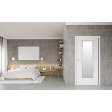 130.5cm x 39.5cm Overdoor Mirror Full Length for Bath/Bedroom Large Flat Grey