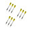9Pcs Yellow Needle Tipped Darts Pin Type Drop-Resistant Accessories 4