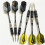 9Pcs Yellow Needle Tipped Darts Pin Type Drop-Resistant Accessories 9