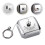 3Pcs Silver Clothes Hanging Rope Lightweight for Daily Use 9