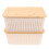4Pcs Multi Color Plastic Storage Boxes with Bamboo Lid for Pantry Use 2