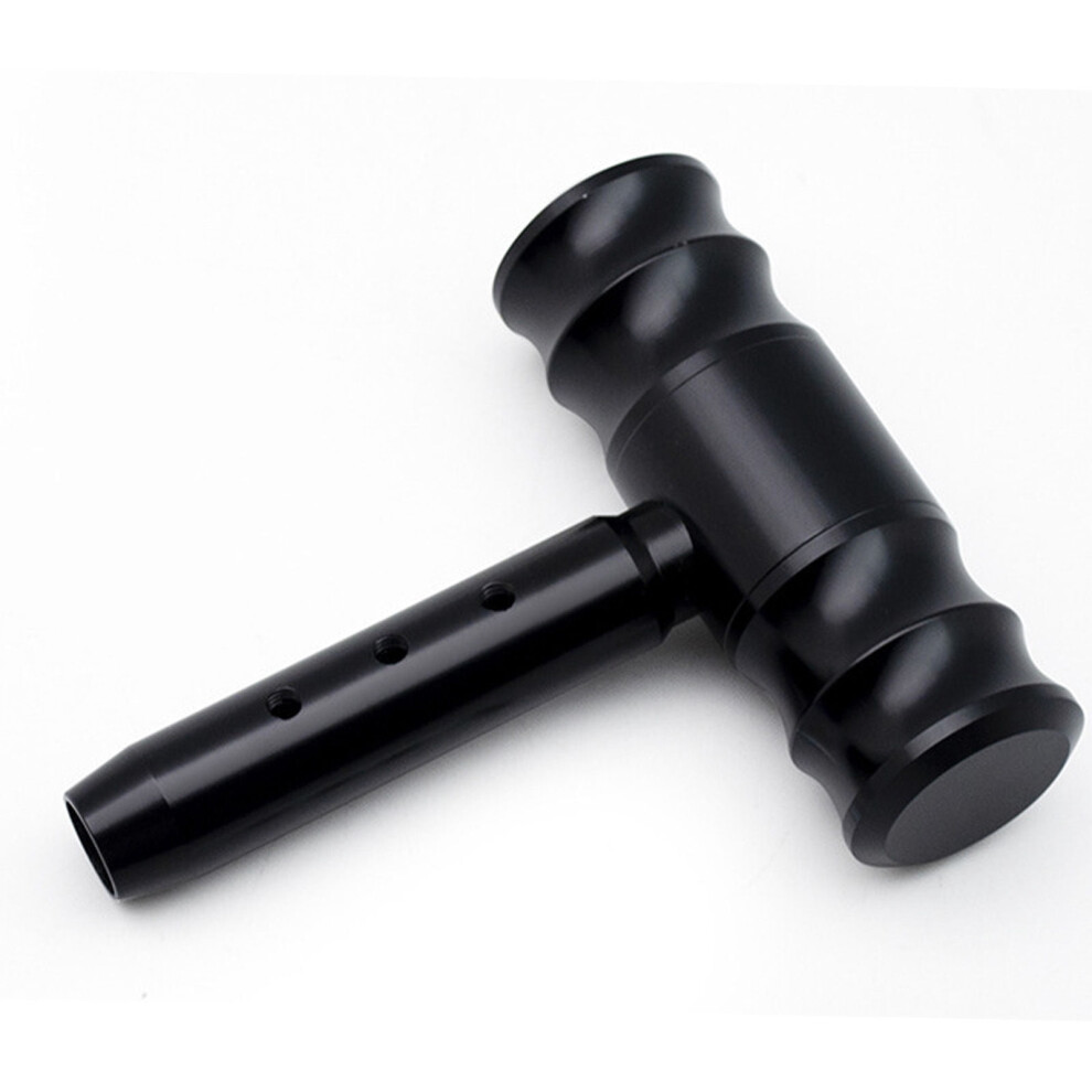 T-Handle Gear Shift Knob Aluminum Alloy Black 939152632299