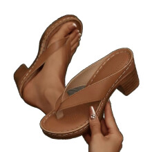 Sandali Willtoo con tacco grosso per donna – Sandali estivi eleganti, con supporto per l'arco plantare, comodi sandali infradito ortopedici con