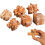 6er-Pack Denkspiele aus Holz, Lernspielzeug 1
