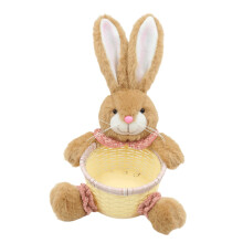 Conejito de Pascua para parejas, adorable conejo para abrazar para seres queridos, suave compañero para abrazar en el hogar y