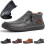 Willtoo The First Young Shoes Ανδρικά, Χειροποίητες Δερμάτινες Μπότες Οδήγησης Premium Slip-On για 1